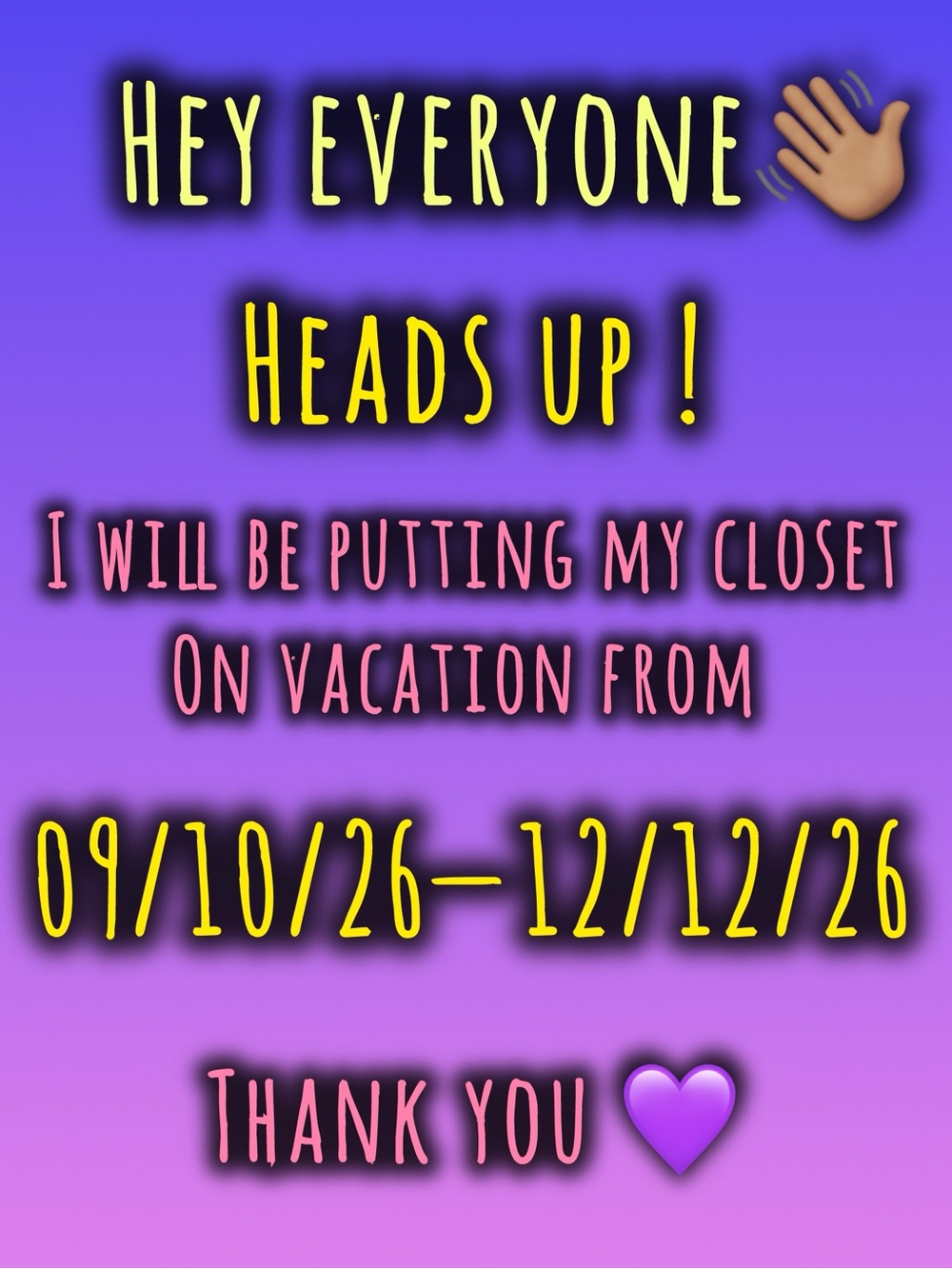 Everything ships in 1 business day! Happy Shopping 🛍️